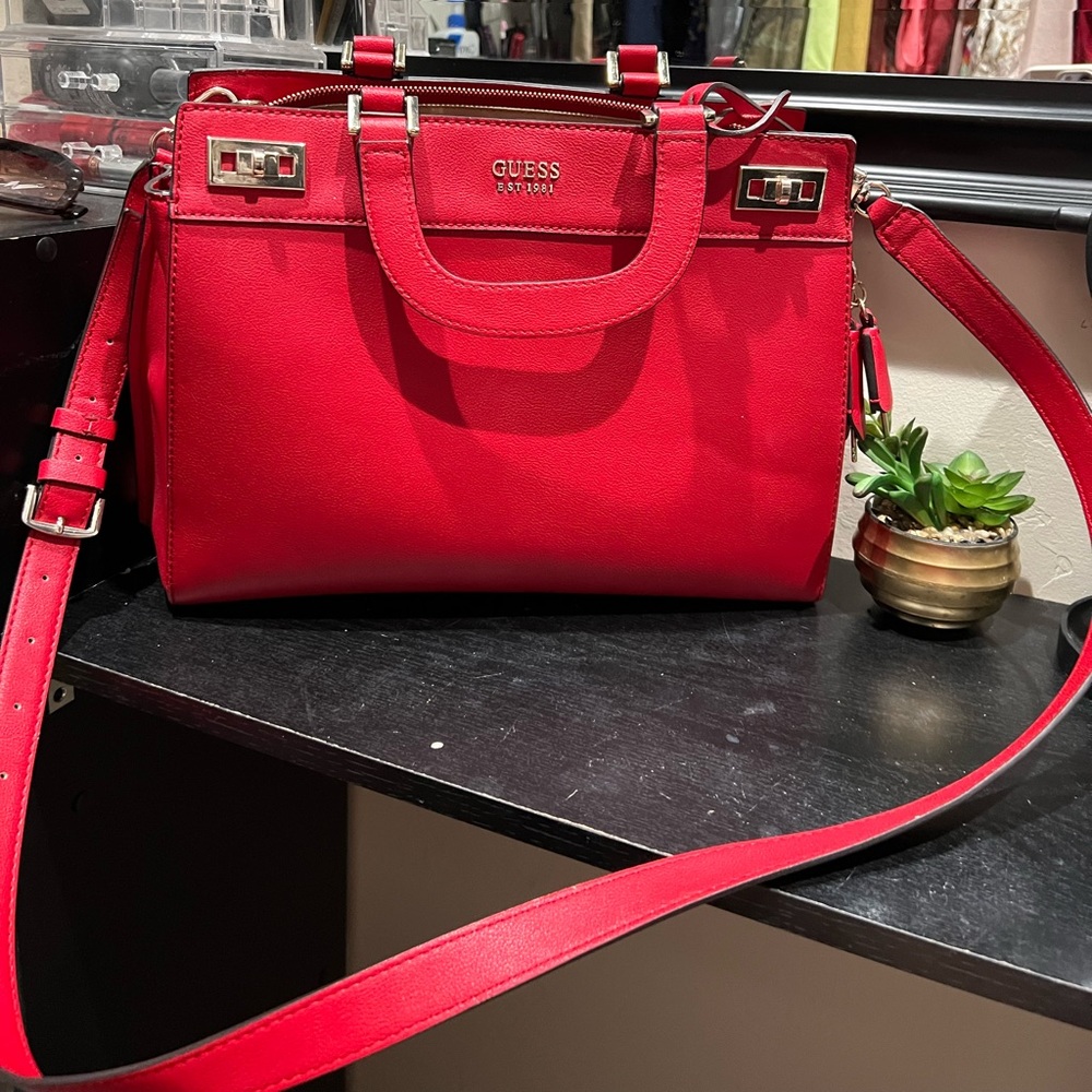 Guess satchel bag